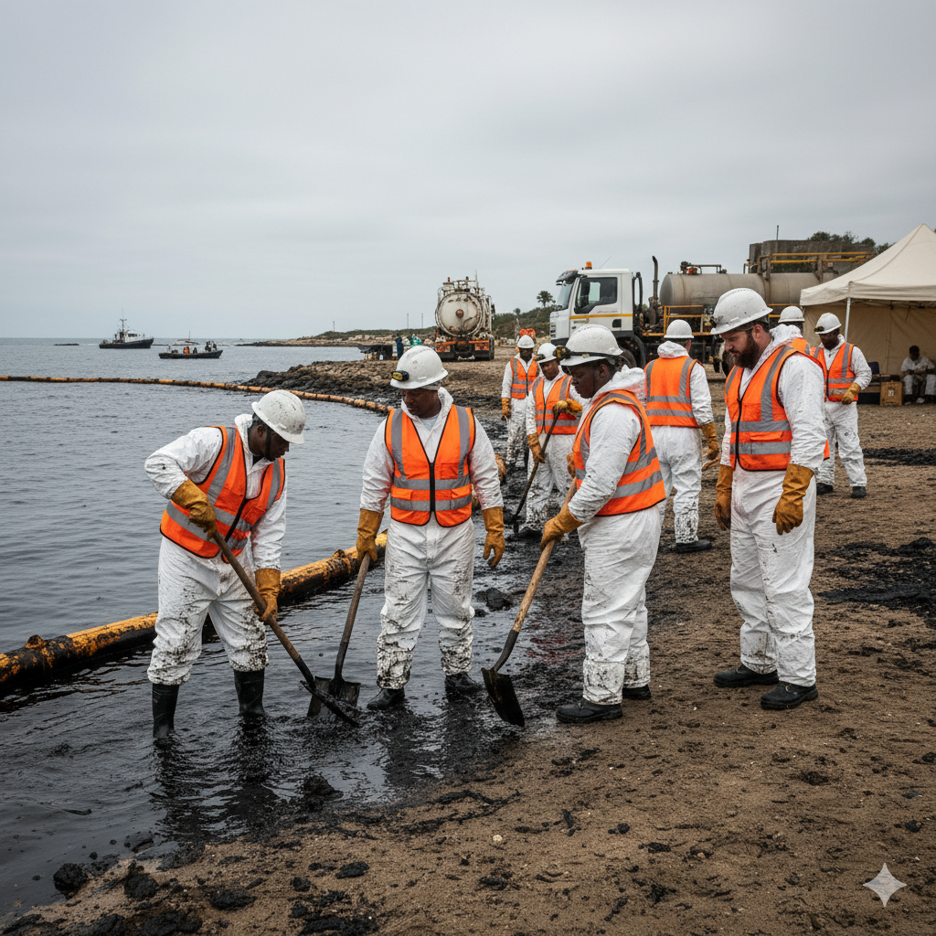 Oil spill control and cleanup thumbnail 2
